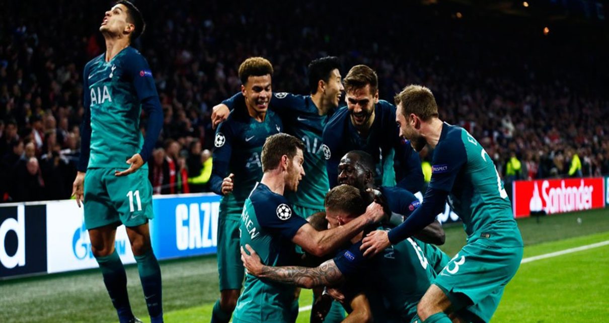 Hasil Pertandingan Ajax Amsterdam vs Tottenham