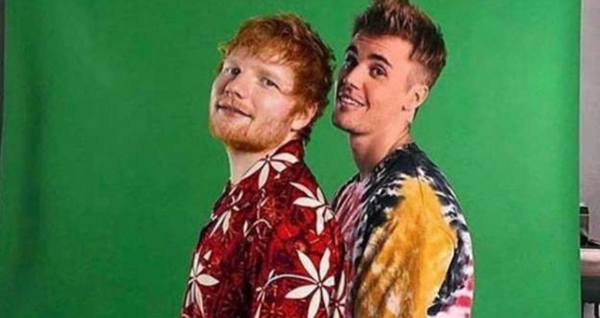 Ed Sheeran dan Justin Bieber
