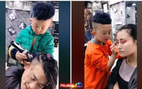 Keren, Bocah 6 Tahun Asal Tiongkok Viral karena Jago Menata Rambut