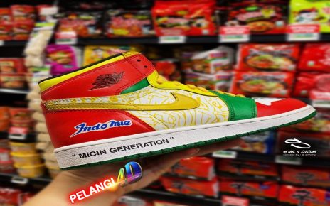 Dijual Rp 3,3 Juta, Begini Proses Pembuatan Sneakers Nike x Indomie