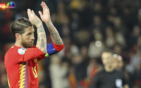 Spanyol Menang, Sergio Ramos Pecahkan Rekor Internasional