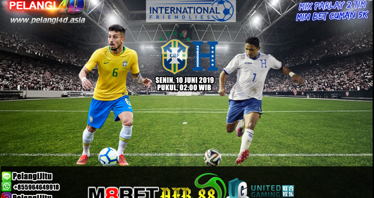 Prediksi Brazil Vs Honduras 10 Juni 2019