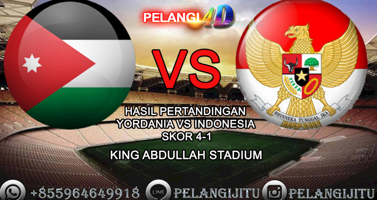 PELANGI4D - Hasil Pertandingan Yordania vs Indonesia