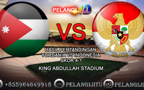 PELANGI4D - Hasil Pertandingan Yordania vs Indonesia