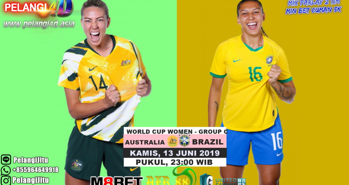 Prediksi Skor Australia Vs Brazil 13 Juni 2019