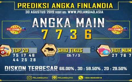 PREDIKSI TOGEL FINLANDIA POOLS 30 AGUSTUS 2019