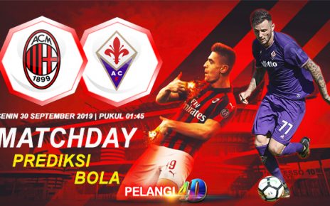 Skor Prediksi AC Milan vs Fiorentina 30 September 2019