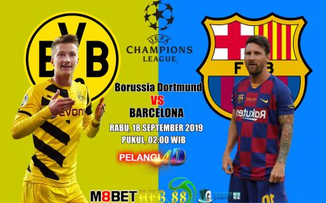 Prediksi Borussia Dortmund Vs Barcelona 18 September 2019