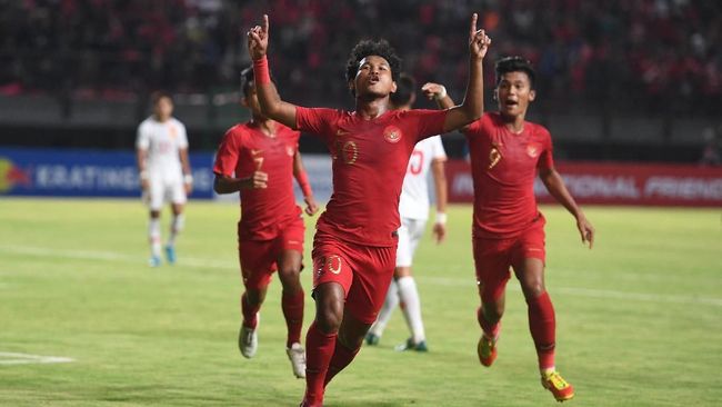 Timnas Indonesia U-19 Tekuk China 3-1 di Surabaya