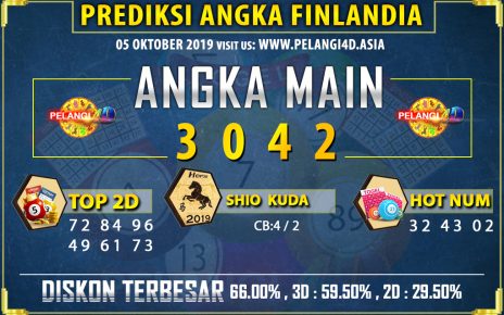 PREDIKSI TOGEL FINLANDIA POOLS 05 OKTOBER 2019