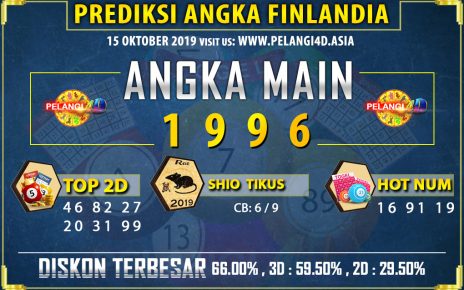 PREDIKSI TOGEL FINLANDIA POOLS 15 OKTOBER 2019