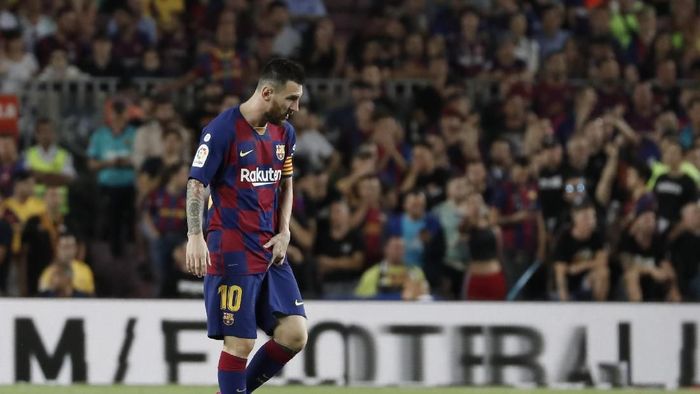 Ada kabar baik untuk Barcelona jelang duel kontra Inter Milan. Lionel Messi sudah berlatih normal lagi. Apakah dia bisa main?