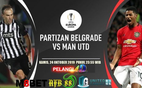 Prediksi Partizan Belgrade vs Manchester United 24 Oktober 2019