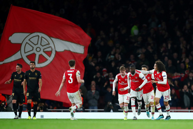 Pemain Cadangan Selamatkan Arsenal dari Kekalahan
