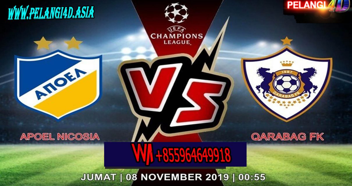 Prediksi APOEL Nicosia Vs Qarabag FK 08 November 2019 | Liga Champions UEFA