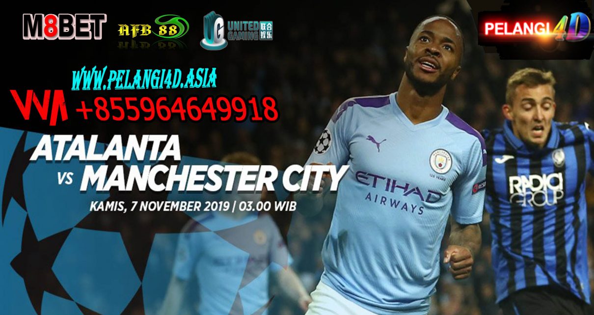 Prediksi Atalanta vs Manchester City 7 November 2019