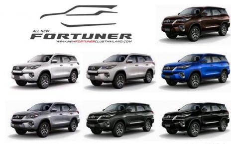 Toyota Fortuner Punya Warna Baru