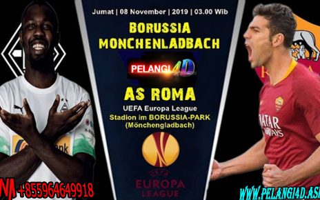 Prediksi Borussia Monchengladbach Vs AS Roma 08 November 2019