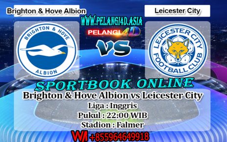 Prediksi Skor Brighton & Hove Albion vs Leicester City 23 November 2019