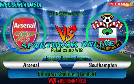 Prediksi Skor Arsenal vs Southampton 23 November 2019