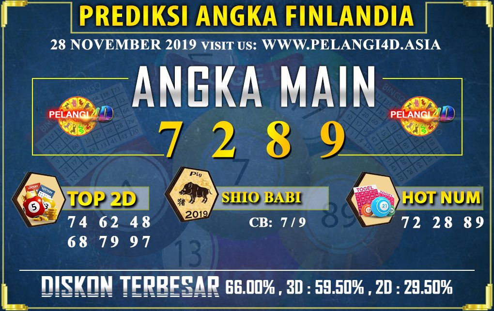 PREDIKSI TOGEL FINLANDIA POOLS 28 NOVEMBER 2019