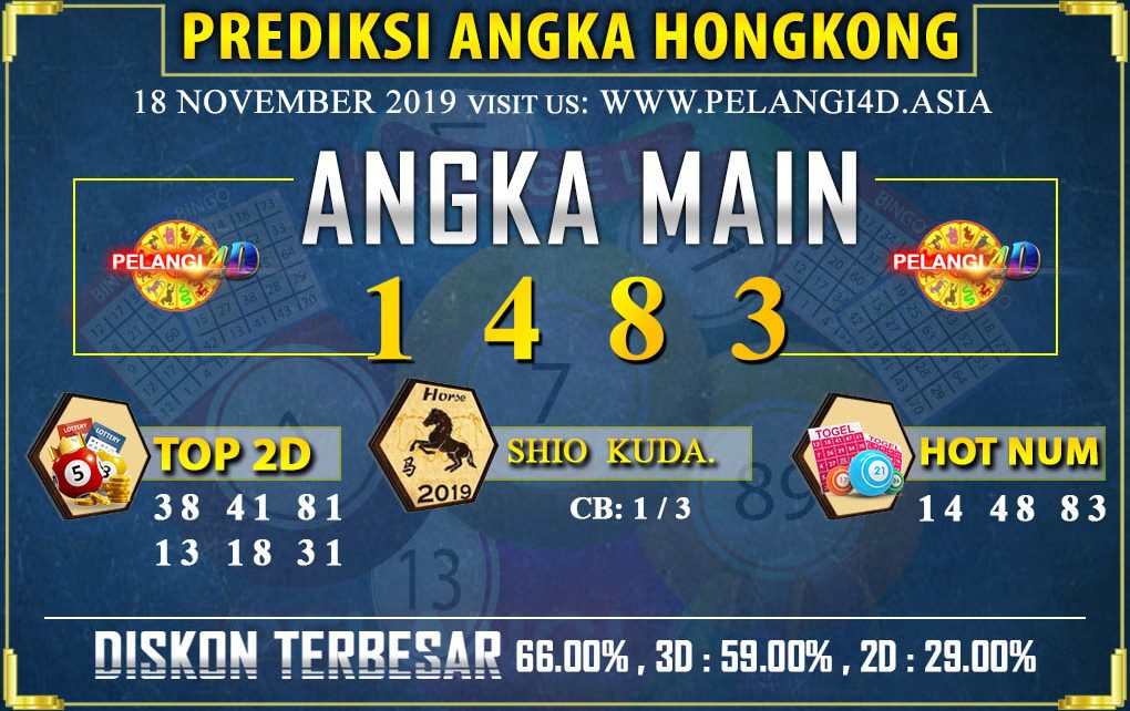 PREDIKSI TOGEL HONGKONG POOLS 18 NOVEMBER 2019