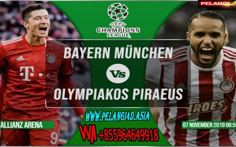 Prediksi Bayern Munchen vs Olympiakos 7 November 2019