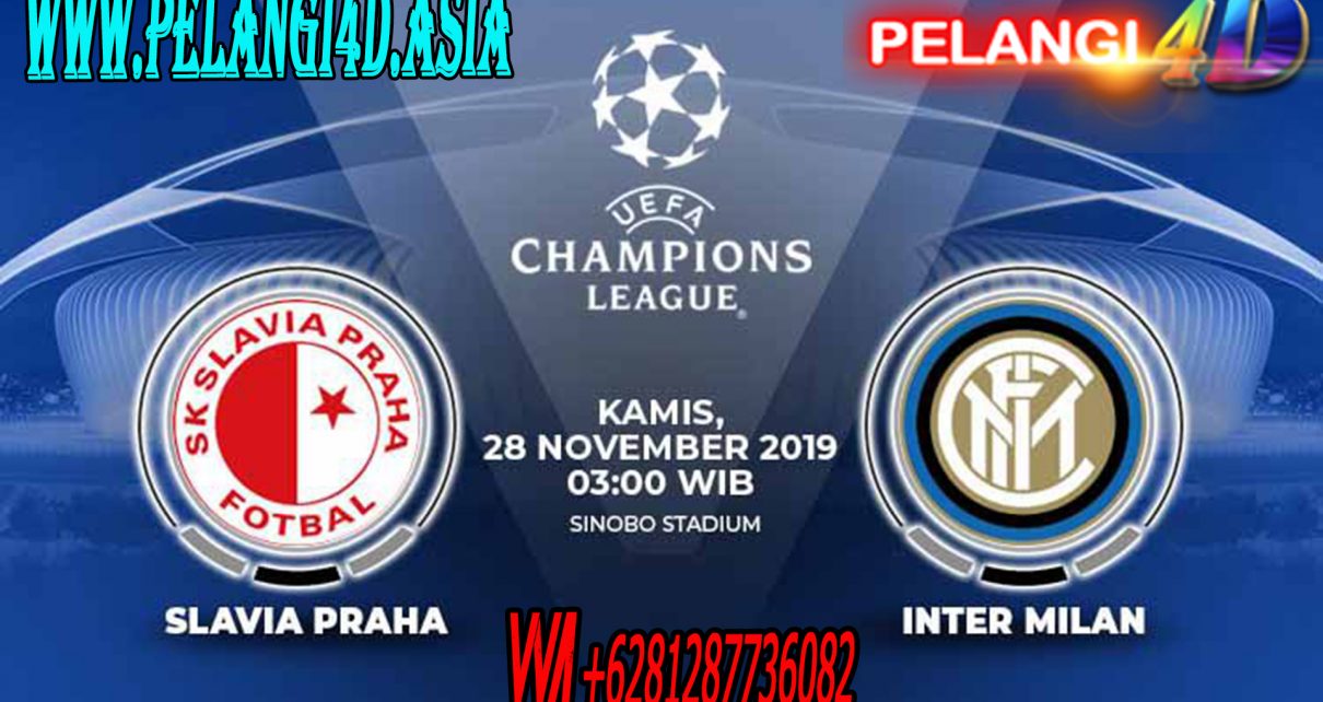 Prediksi Pertandingan Liga Champions Slavia Praha vs Inter Milan