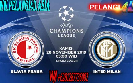 Prediksi Pertandingan Liga Champions Slavia Praha vs Inter Milan