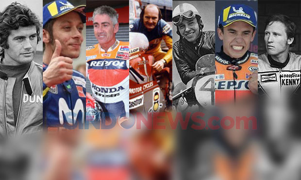 Tujuh Pembalap Terbaik dalam Sejarah MotoGP