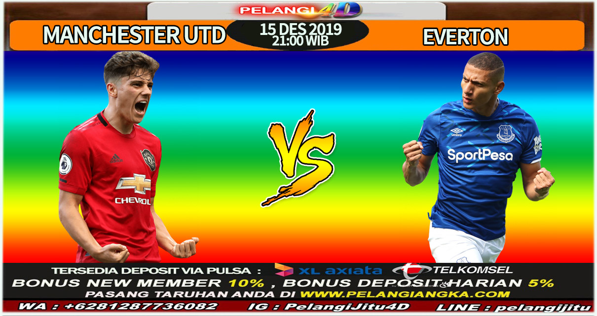 Prediksi Manchester United vs Everton 15 Desember 2019