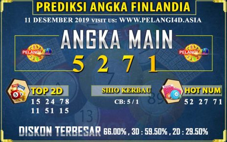 PREDIKSI TOGEL FINLANDIA POOLS 11 DESEMBER 2019