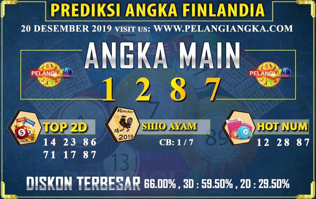 PREDIKSI TOGEL FINLANDIA POOLS 20 DESEMBER 2019