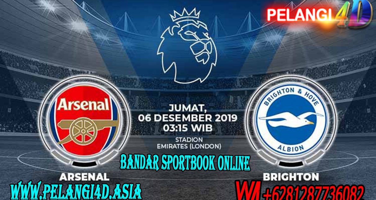 Prediksi Arsenal Vs Brighton Hove Albion 06 Desember 2019 Pukul 03.15 WIB