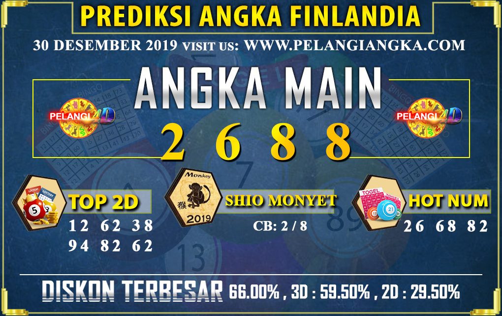 PREDIKSI TOGEL FINLANDIA POOLS 30 DESEMBER 2019