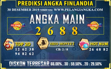 PREDIKSI TOGEL FINLANDIA POOLS 30 DESEMBER 2019