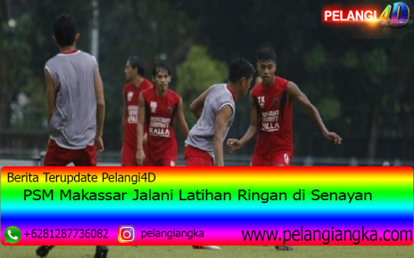 PSM Makassar Jalani Latihan Ringan di Senayan
