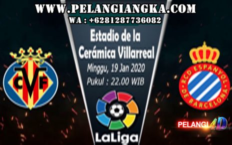 PREDIKSI ESPANYOL VS VILLARREAL 18 JANUARI 2019