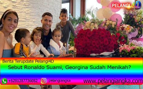 Sebut Ronaldo Suami, Georgina Sudah Menikah?