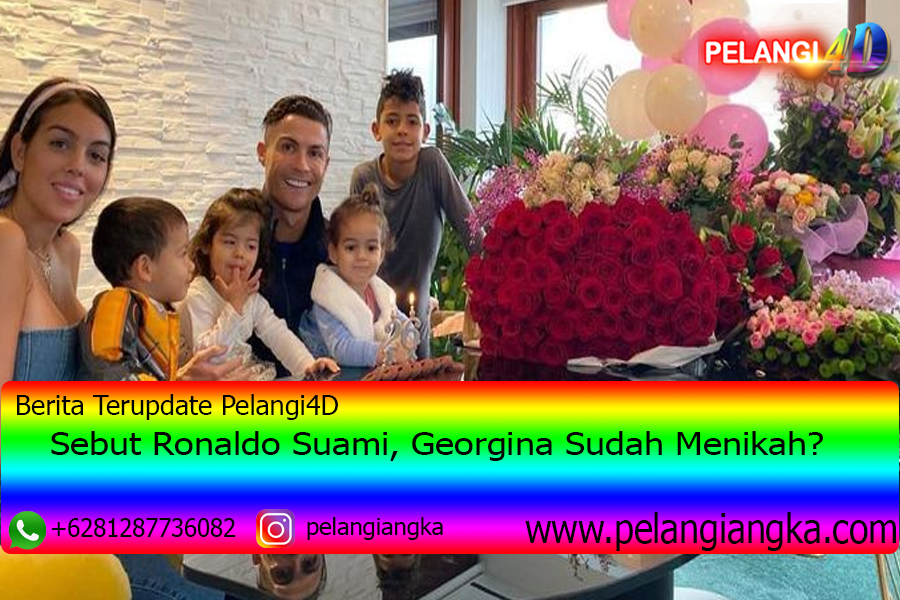 Sebut Ronaldo Suami, Georgina Sudah Menikah?