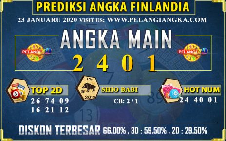 PREDIKSI TOGEL FINLANDIA POOLS 23 JANUARI 2020