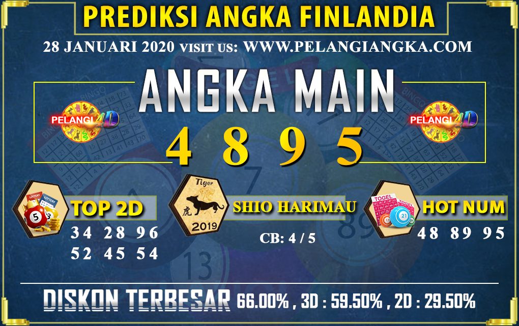 PREDIKSI TOGEL FINLANDIA POOLS 28 JANUARI 2020