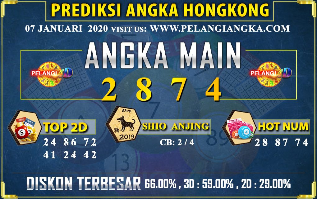 PREDIKSI TOGEL HONGKONG POOLS 07 JANUARI 2020