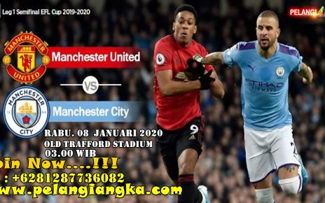 Prediksi Manchester United Vs Manchester City 08 Januari 2020 Pukul 03.00 WIB
