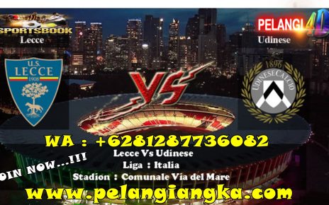 Prediksi Bola Lecce vs Udinese 07 Januari 2020