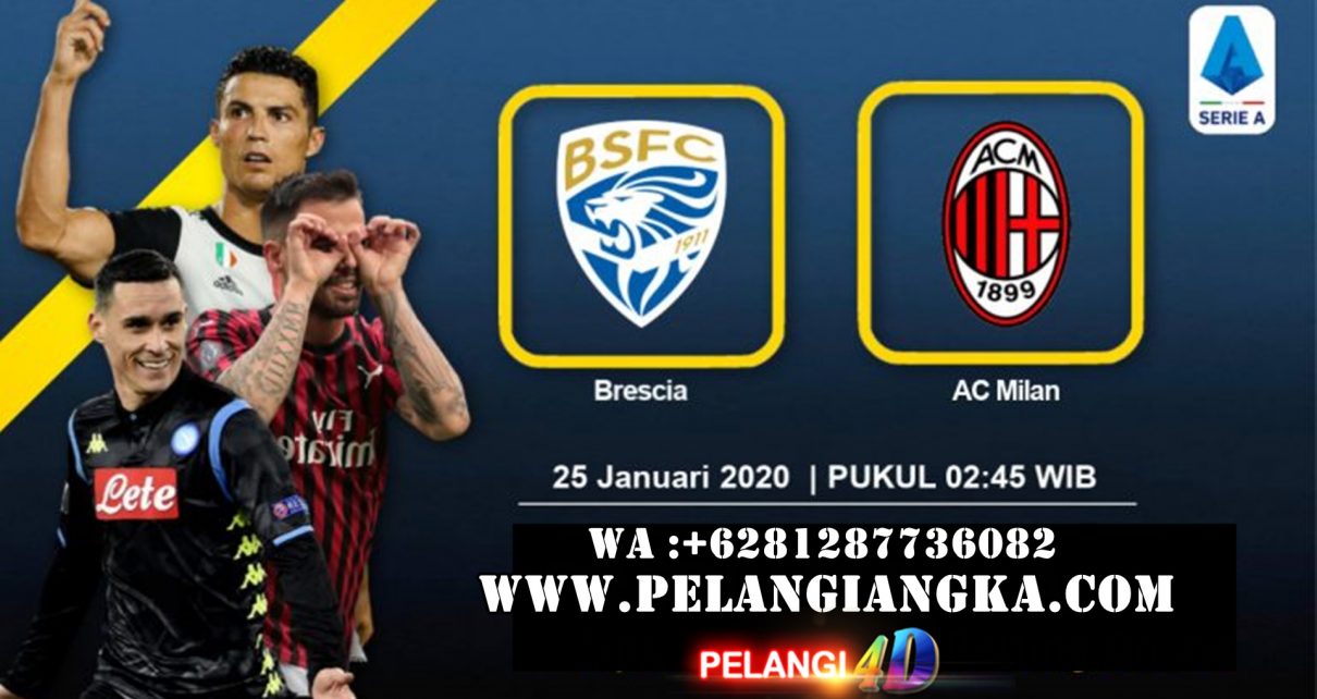 Prediksi Bola Brescia vs AC Milan Sabtu 25 Januari 2020