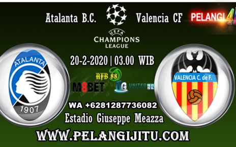 Prediksi Skor Bola Atalanta vs Valencia 20 Februari 2020