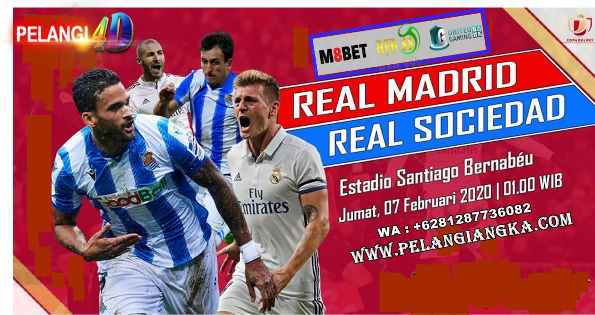 Prediksi Real Madrid Vs Real Sociedad 07 Februari 2020 Pukul 01.00 WIB