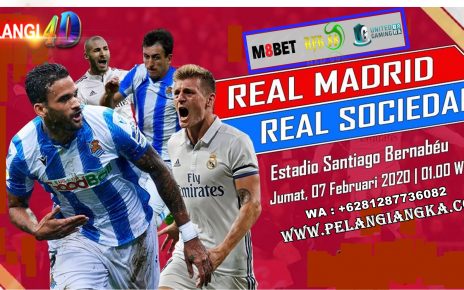 Prediksi Real Madrid Vs Real Sociedad 07 Februari 2020 Pukul 01.00 WIB