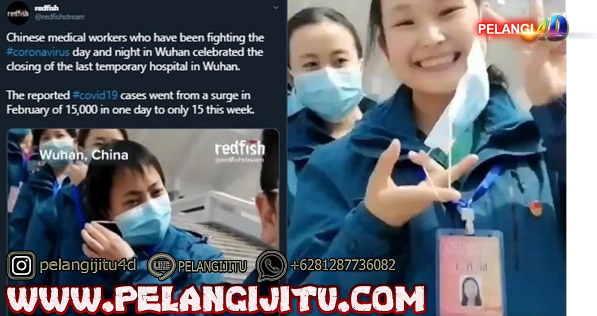 Virus Corona Mulai Mereda, Tenaga Medis di China Rayakan dengan Lepas Masker